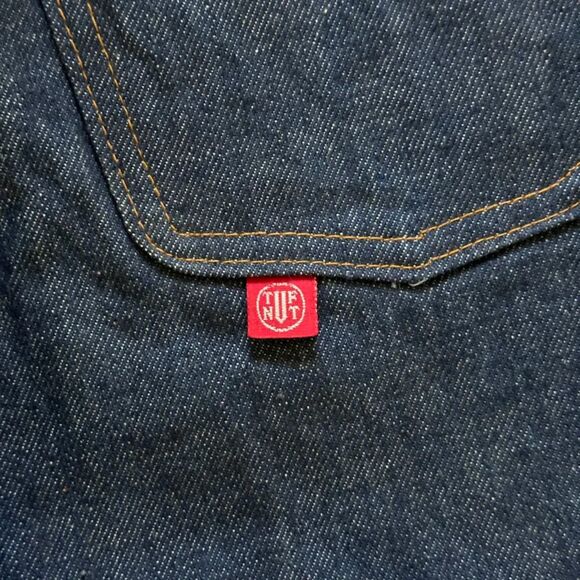 Vintage 70s Tuff Nut Dark Wash Denim Jeans Size 32X31 - Picture 3 of 10